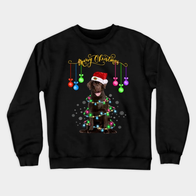 happy merry christmas Crewneck Sweatshirt by Rehab.k